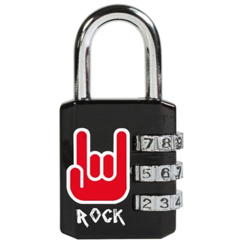 Cadenas à combinaison - Rock - 30 mm - anse 22 mm