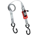 Sangle d'arrimage pré-montée - à boucle autobloquante - crochet S - L : 25