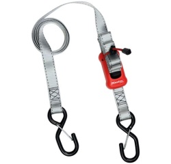 Sangle d'arrimage pré-montée - à boucle autobloquante - crochet S - L : 25