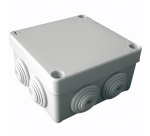 Boite de dérivation - étanche - carrée - 100x100x50 mm - IP55