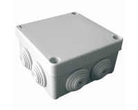 Boite de dérivation - étanche - carrée - 100x100x50 mm - IP55