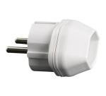 Adaptateur de voyage - Suisse/France - blanc