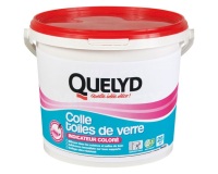 Quelyd colle toile de verre colorée avec indicateur 5kg