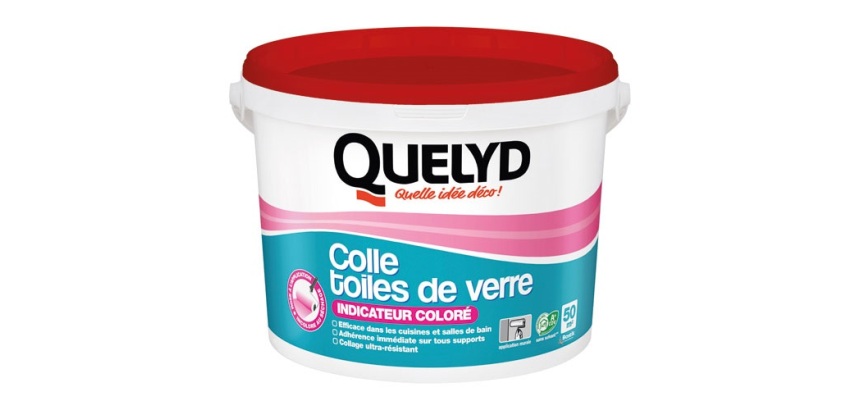 Colle Toiles de Verre Quelyd avec Indicateur Coloré