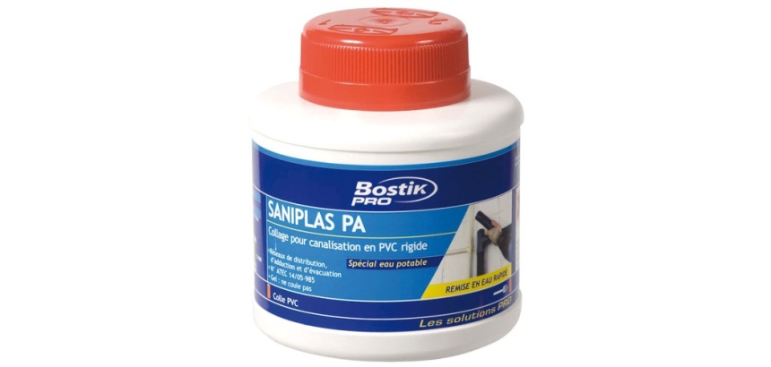 Colle pvc saniplas pa boîte 250ml professionnelle