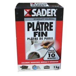 PLATRE FIN  1KG SADER