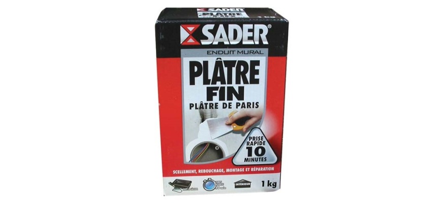 PLATRE FIN  1KG SADER