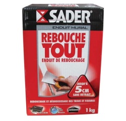 Enduit rebouche tout poudre 1kg