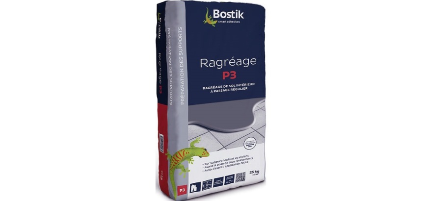Enduit de sol ragréage P3 - 25 Kg