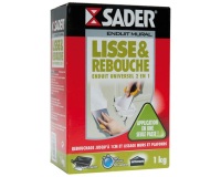 Enduit général lisse et rebouche universel 1kg