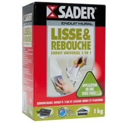 Enduit général lisse et rebouche universel 1kg