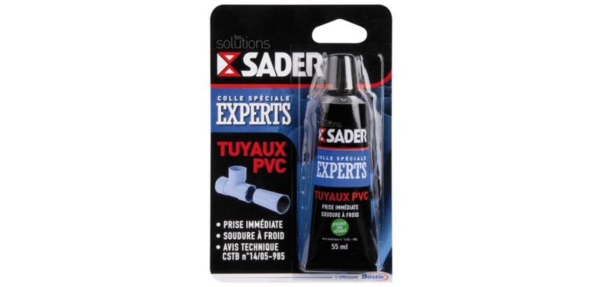 Colle spécial experts tuyaux PVC rigide - tube - 55 mL