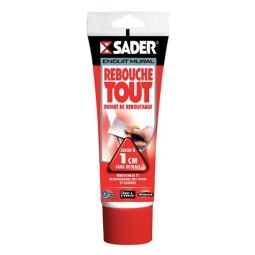 Enduit de rebouchage Rebouche Tout Sader - Tube de 330 g