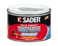 Sader colle contact transparente boîte 250ml