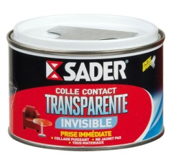Sader colle contact transparente boîte 250ml