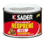 Colle contact néoprène multi-usages - gel - transparent - 250 mL