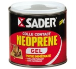 Colle contact néoprène multi-usages - gel - transparent - 500 mL