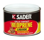 Colle contact néoprène multi-usages - liquide - transparent - 250 mL