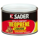 Colle contact néoprène multi-usages - liquide - transparent - 250 mL