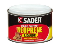 Colle contact néoprène multi-usages - liquide - transparent - 250 mL