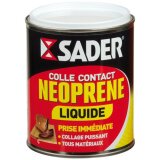 Colle contact Néoprène Liquide multi-usages Sader