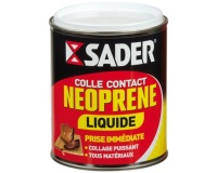 Colle contact néoprène multi-usages - liquide -  transparent - 750 mL