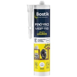 Mastic fixpro - MSP118 - objets lourds - 290 mL