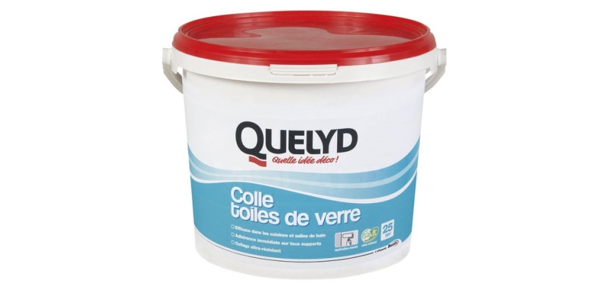 Colle Toiles de Verre et revêtements muraux légers Quelyd