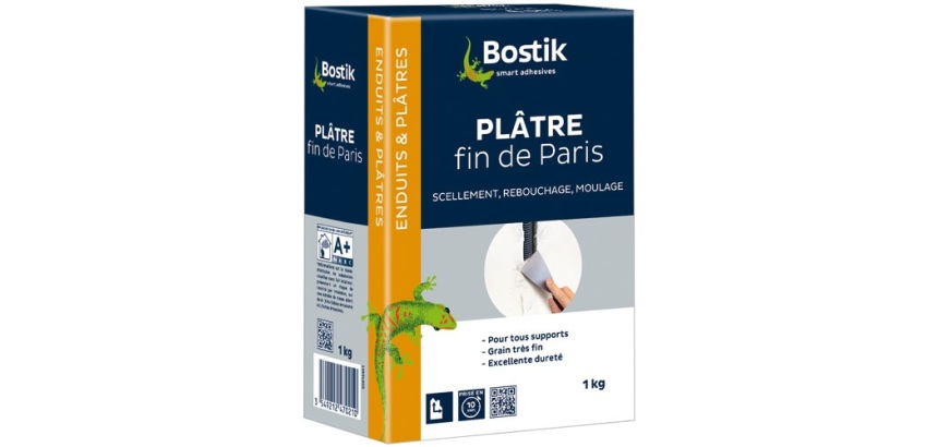 Plâtre fin de Paris - 1 Kg