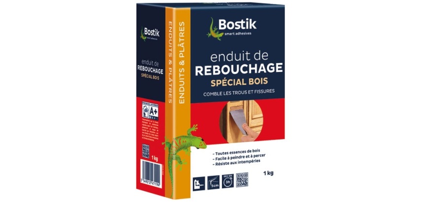Enduit de rebouchage bois - poudre - 1 Kg