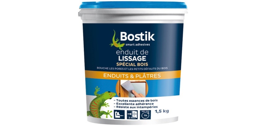 Enduit lissage spécial bois 1.5kg