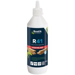 Colle à bois vynilique R41 D3 Bostik - Flacon de 750 g