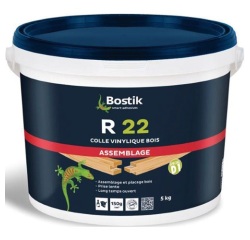 Colle à bois vinylique R22 D1 prise lente - 5 Kg