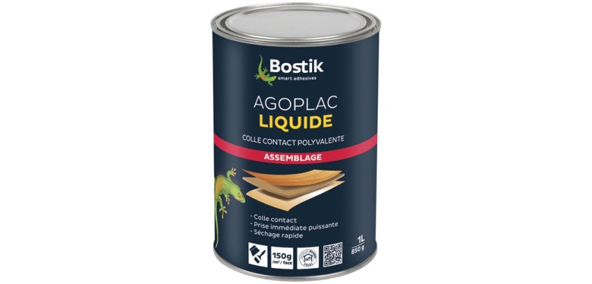 Colle néoprène Agoplac bois - liquide gel - 5L