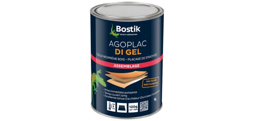 Colle néoprène bois Agoplac DI - gel - 1L