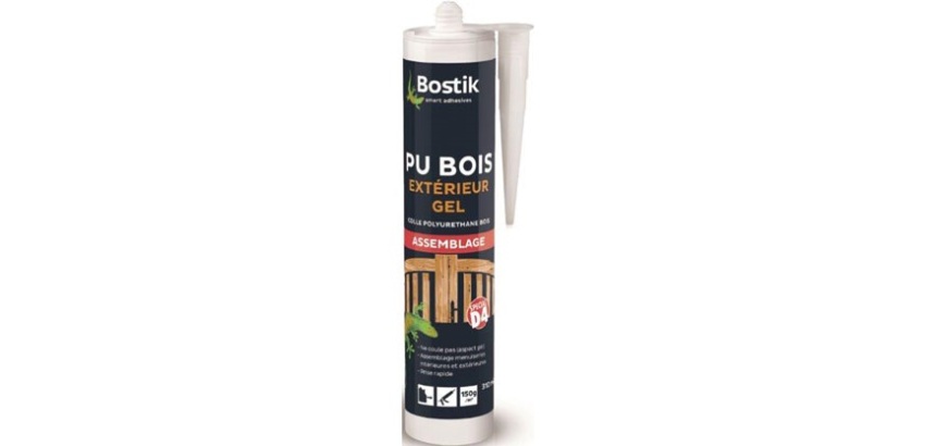 Colle PU bois extérieur gel cartouche 310ml
