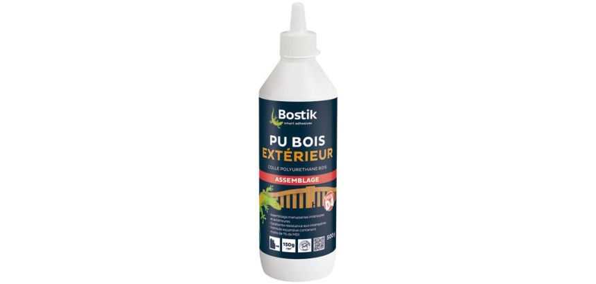 Colle à bois PU extérieur - biberon 500 g
