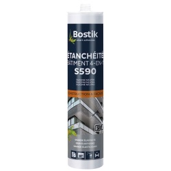 Mastic étanchéite bâtiment S590 ton pierre 300ml