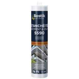 Mastic étanchéite bâtiment S590 noir 300ml