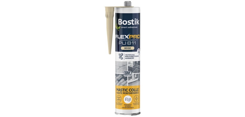 Mastic colle flexpro PU811 beige 300ml