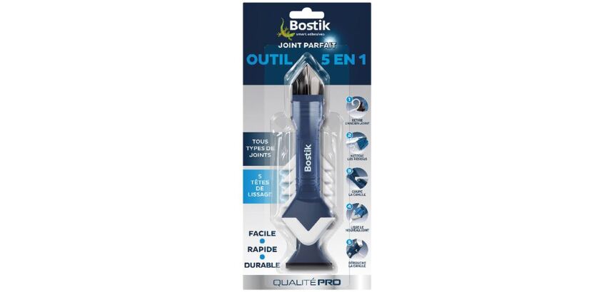 Bostik outil joint parfait 5 en 1