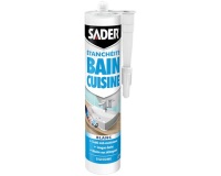 Sader mastic bain / cuisine 280 ml blanc