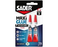 Colle Maxi Glue tous matériaux universel liquide - transparent - 2x3g