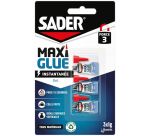 Colle Maxi Glue tous matériaux universel gel - transparent - 3x1g