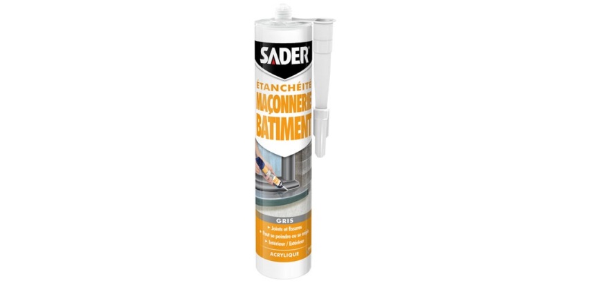 Sader maçonnerie bâtiment gris 280ml