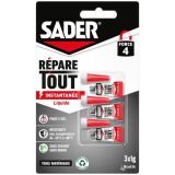 Colle Fix glue liquide - répare tout - 1 g - Lot de 3