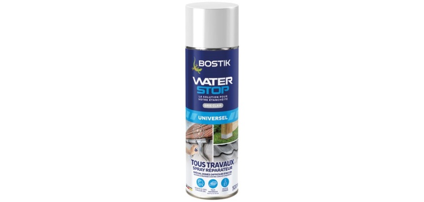 Bombe Waterstop gris clair réparateur - 500 mL