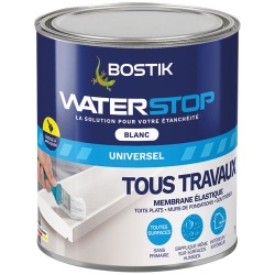 waterstop revêtement d'étanchéité - 1 Kg - blanc