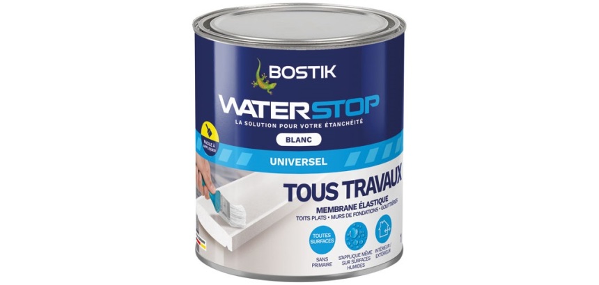 waterstop revêtement d'étanchéité - 1 Kg - blanc