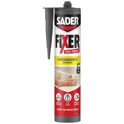 Colle fixer sans percer - aménagement intérieur - 360 g